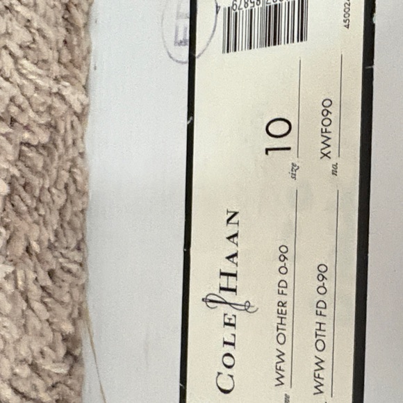 Cole Haan Black Patent Leather Loafers with Gold Accent - Picture 6 of 6